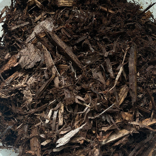 Dyed Brown Cedar Mulch