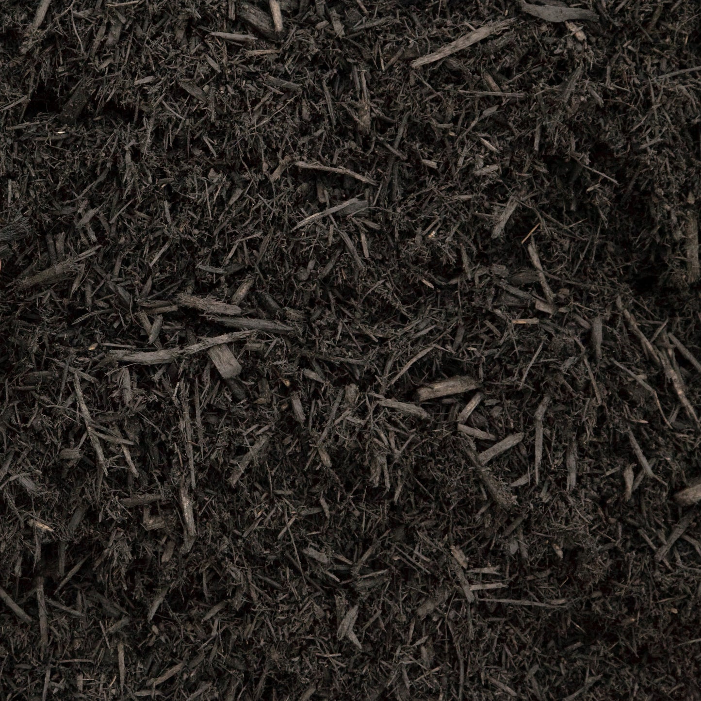 Dyed Black Shredded Hardwood (Bulk)